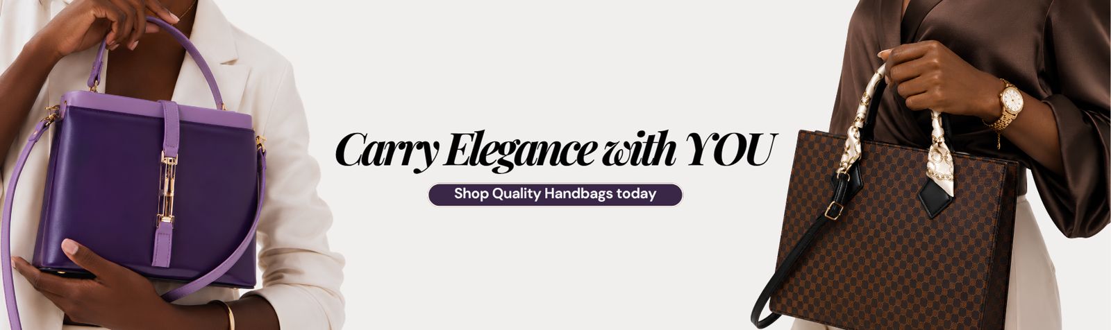 Carry elegance with you: shop quality handbags today
