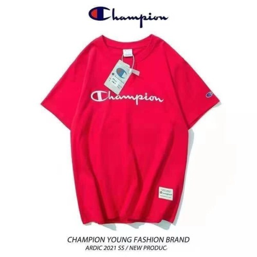 Men's Casual Champion T-Shirt- Red