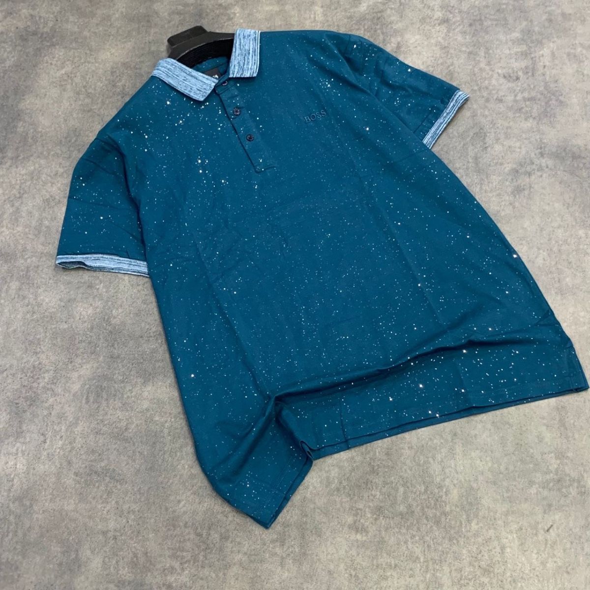 Boss Doted Collar Polo