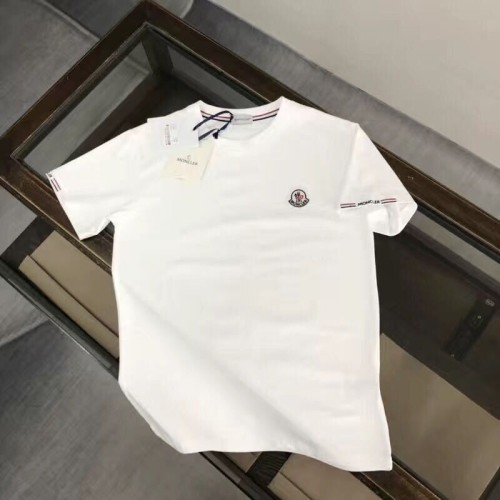 Men's Casual Moncler Tshirt- White