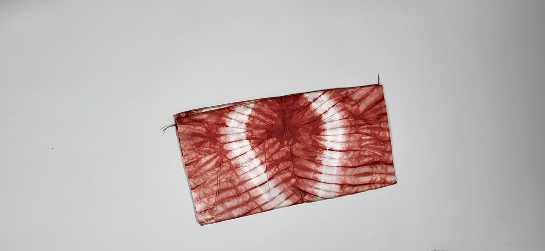 1- tone Adire Silk- Brown- 01