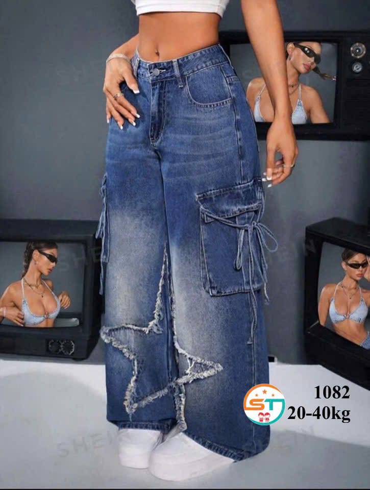 Baggy Denim Jeans for Kids