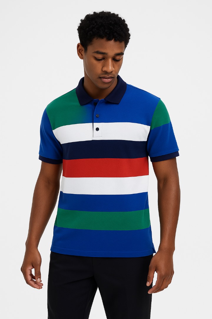 Fashionable Collar-Neck T-shirt