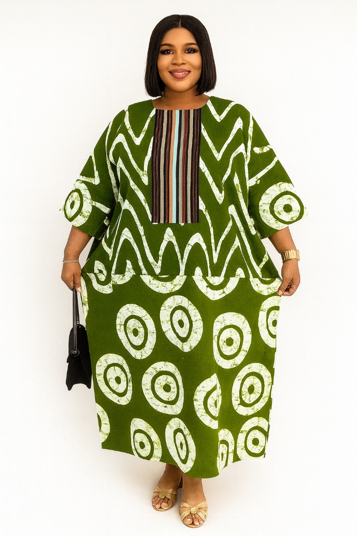 The Yahaya Ankara Dress