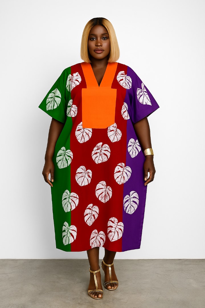 Kaima Orange Ready to Wear Dress