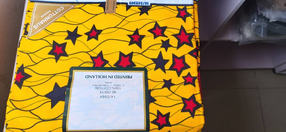 Dutch Holland Stars Fabric