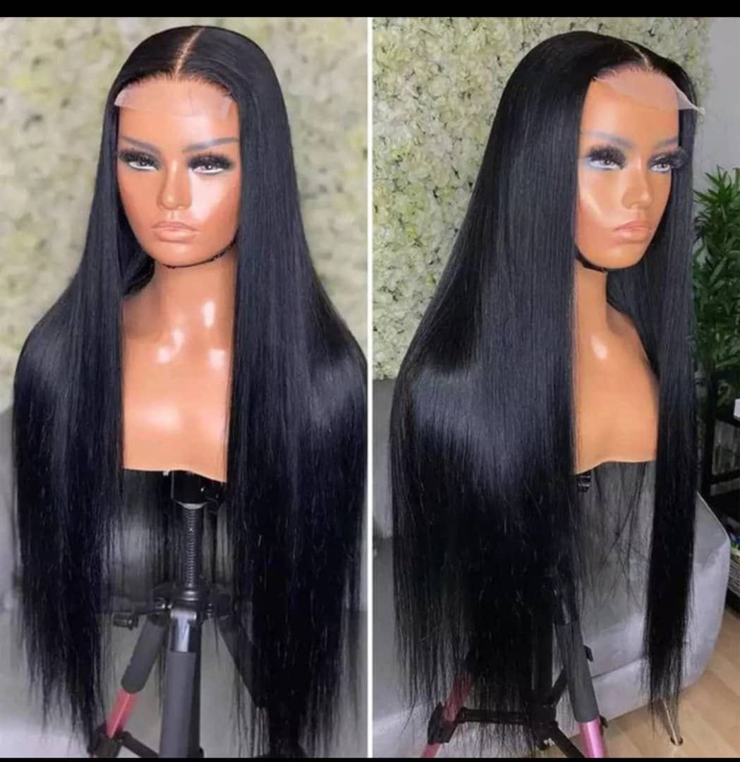4x4 Closure Silky Straight Wig