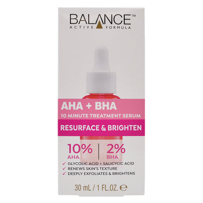 Balance Active Formula AHA + BHA Resurface & Brighten 30ml