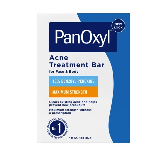 PanOxyl Acne Treatment Bar 10% Benzoyl Peroxide 113g