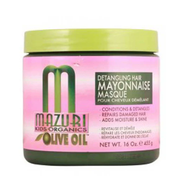Mazuri Kids Organics Olive Oil Detangling Hair Mayonnaise Masque