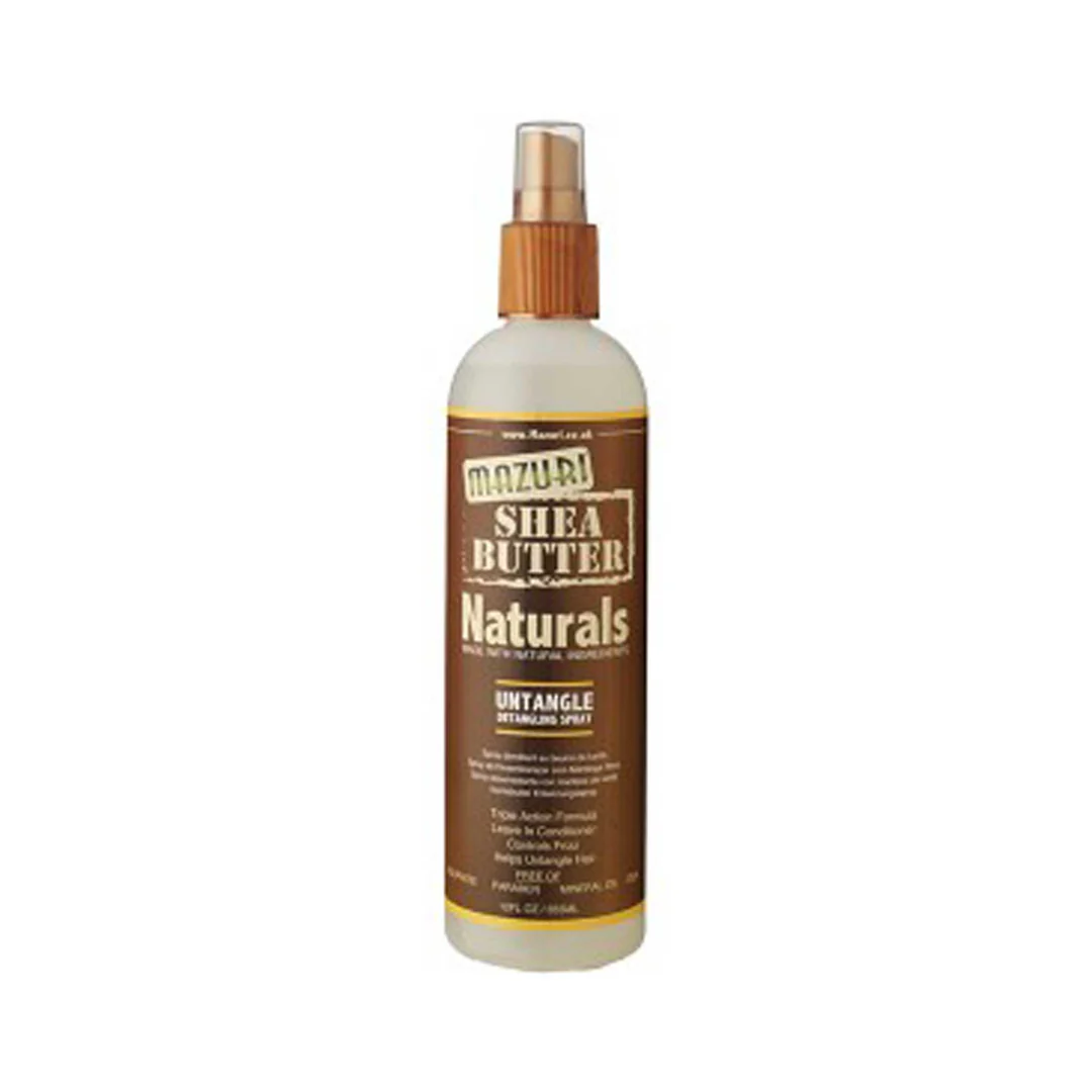 Mazuri Natural Shea Butter Untangle Detangling Spray