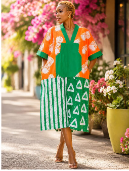Ankara Ready to Wear Short Dress