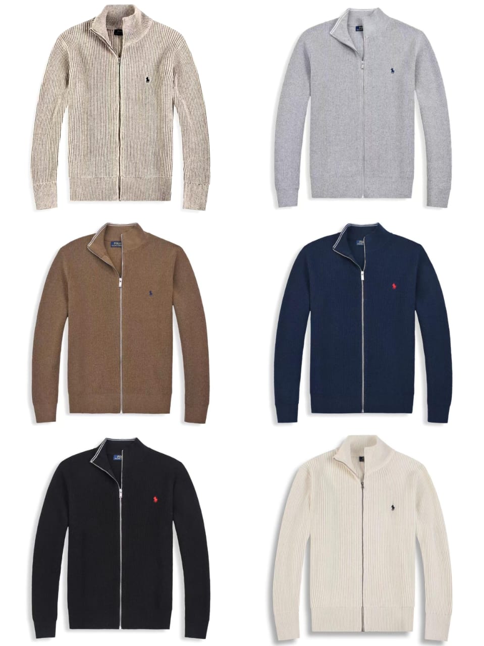 Ralph Lauren Zip Down Cardigan