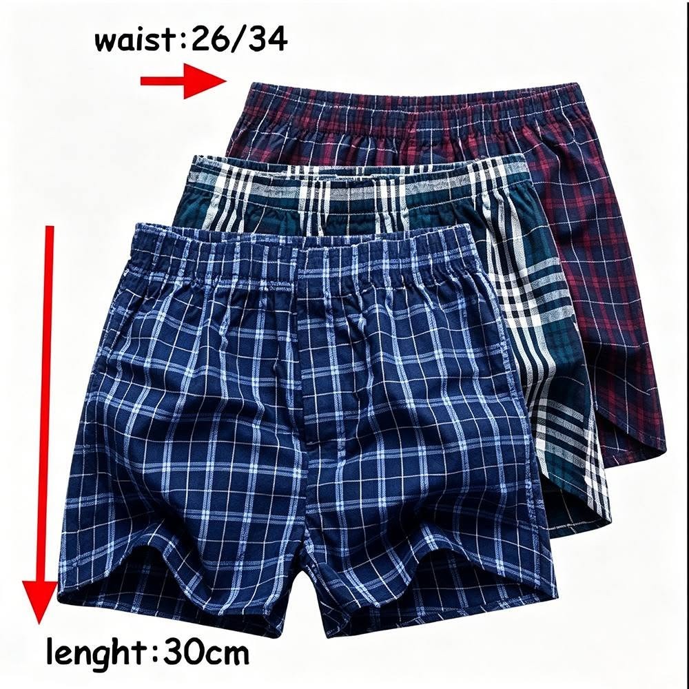 Men's Soft Cotton Boxer Shorts Multipack
