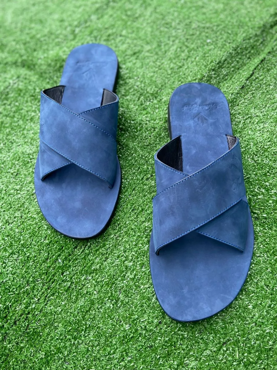 Elite Men Handmade Suede Slippers