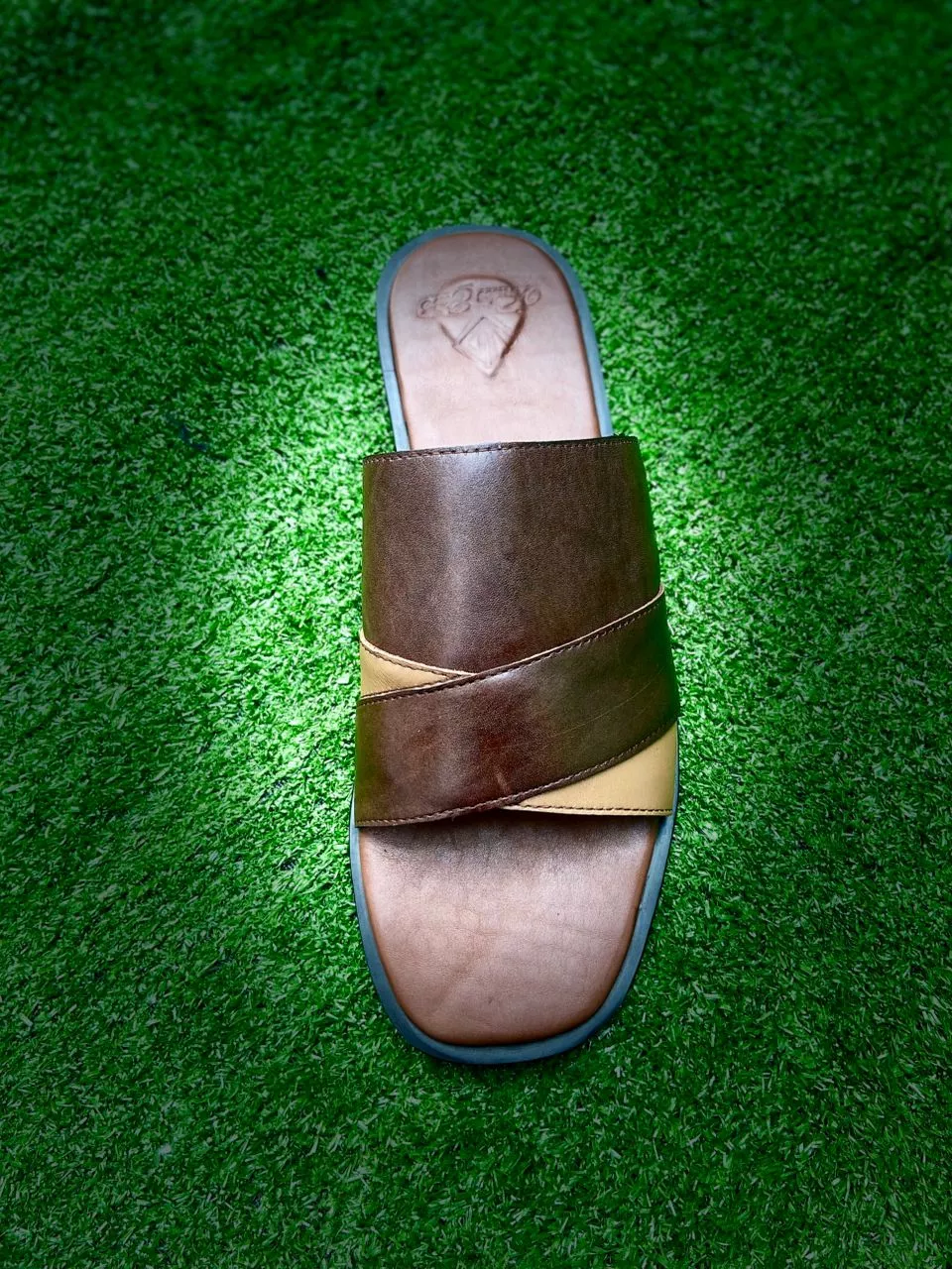 Elite Men Handmade Leather Slippers