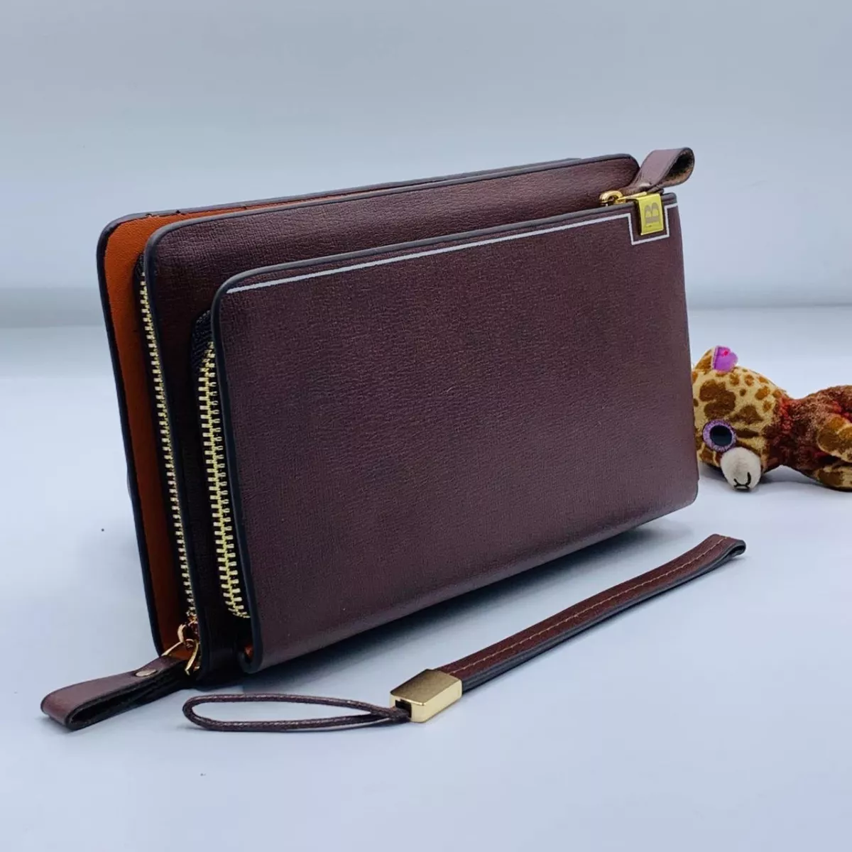 Men's Casual Double Compartment Hand Wallet