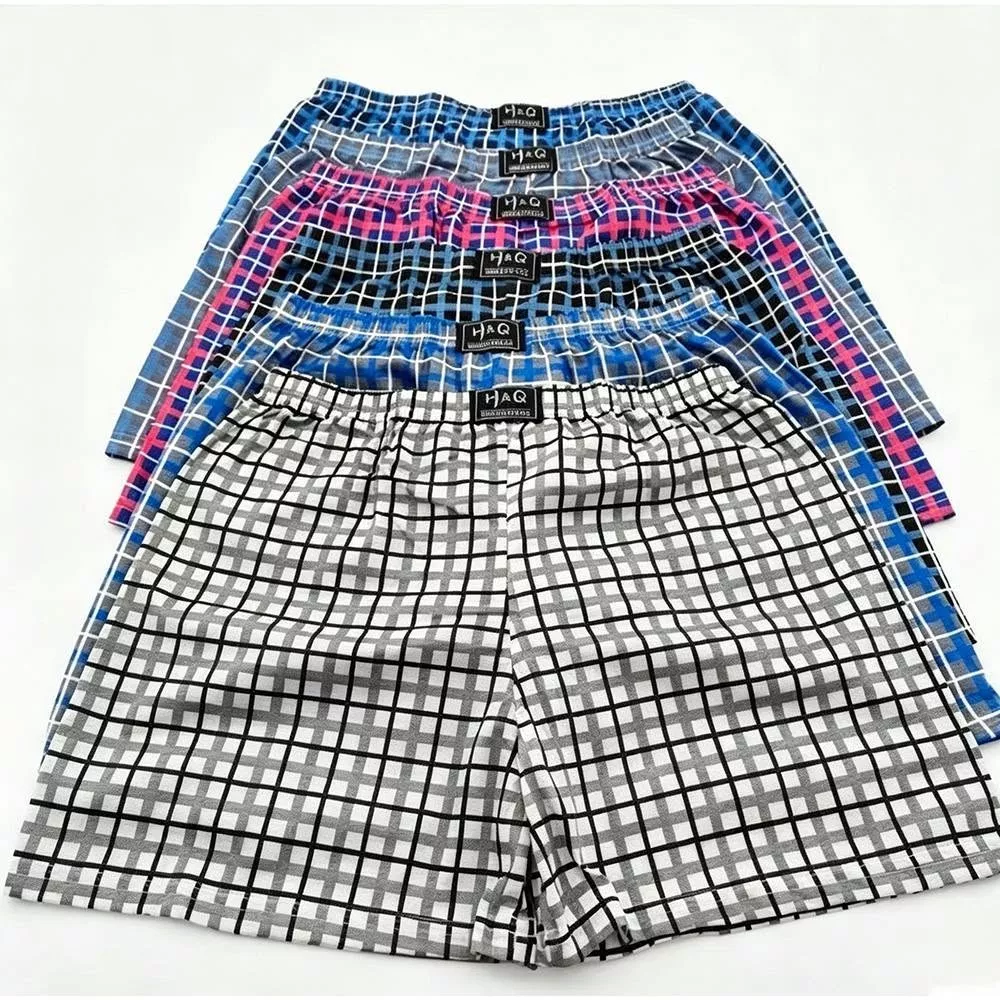 Men's Cotton Boxer Underwear – 6-Pack