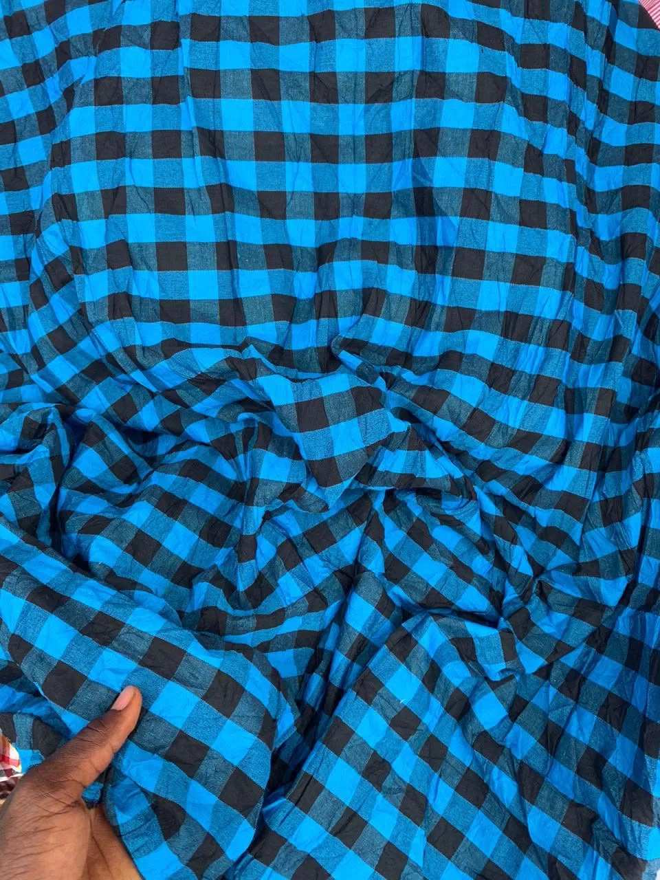 Premium Plaid Cotton Fabric by the Yard