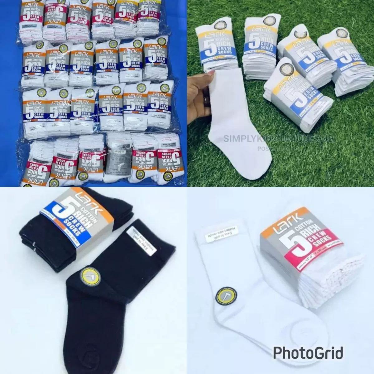 Kids' Breathable Cotton Short Socks