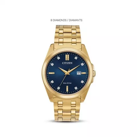 Citizen Standard Quality Gold Steel Chain Wristwatch