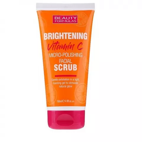 Beauty Formulas Brightening Vitamin C Facial Scrub