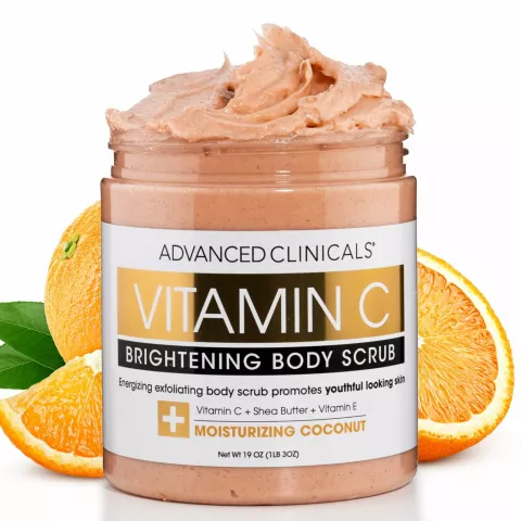 ADVANCED CLINICALS Vitamin C Brightening Body Scrub