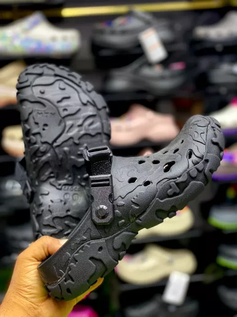 Black Crocs Slip on