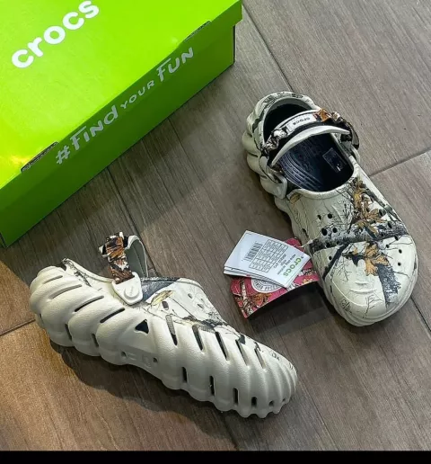 Casual White Crocs