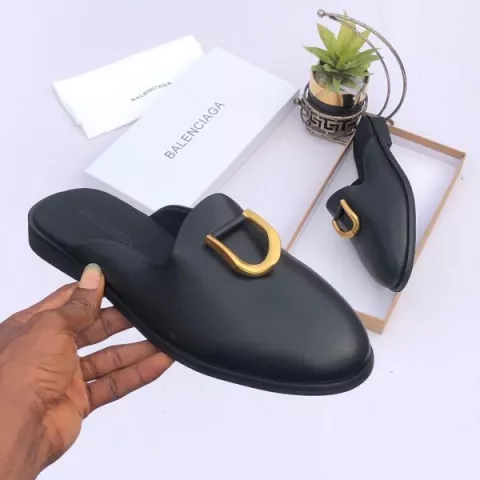 Balenciaga Half Leather Shoe