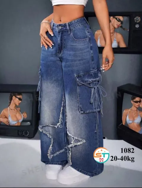 Baggy Denim Jeans for Kids
