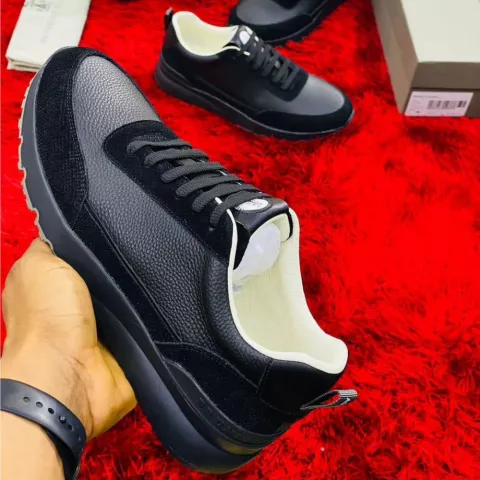 Brunello Cecinelli All Black Sneakers