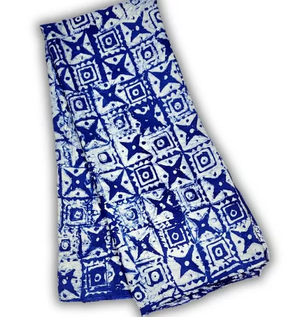 Adire Crepe Fabric 04