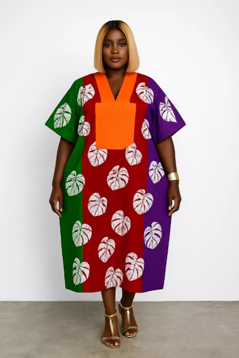 Kaima Orange Ready to Wear Dress