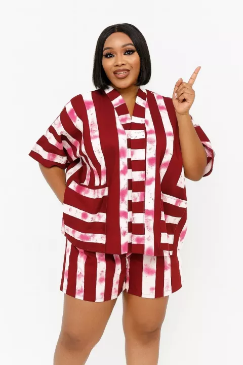 The Adesuwa Ankara Shorts set