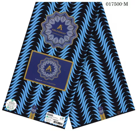 Blue Sophisticated Ankara Fabric