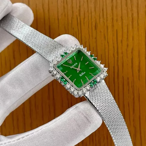 Chain Mesh Rolex Wristwatch