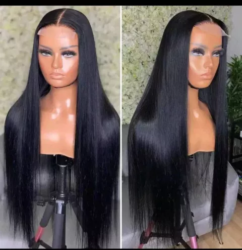4x4 Closure Silky Straight Wig