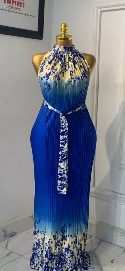 Colorful Sunray Maxi Dress