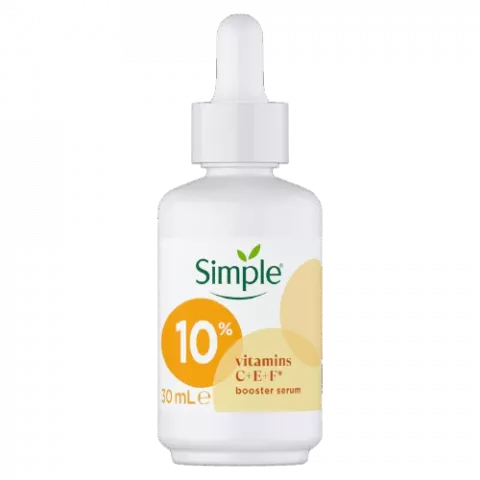 Simple 10% Vitamins C+E+F Booster Serum 30ml