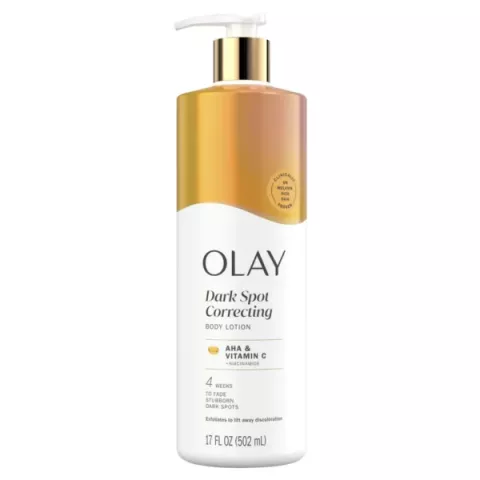 Olay Dark Spot Correcting Body Lotion with AHA, Vitamin C & Niacinamide 17 Fl oz