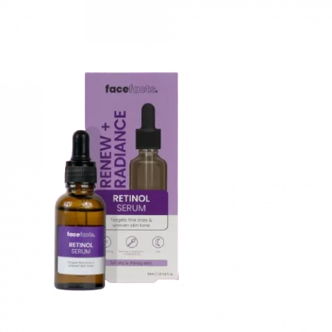 FaceFacts Renew & Radiance Retinol Facial Serum 30ml