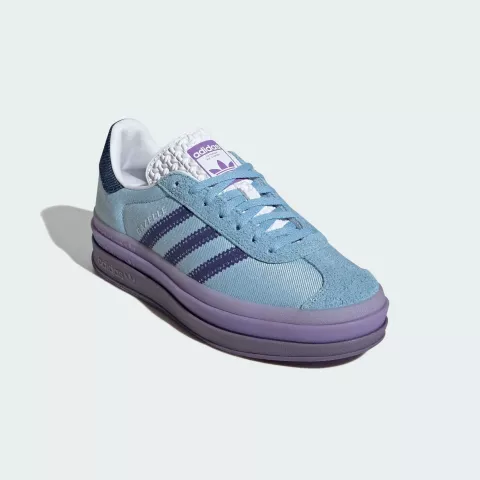GAZELLE BOLD X KSENIASCHNAIDER SHOES - Blue / Purple / Cloud White