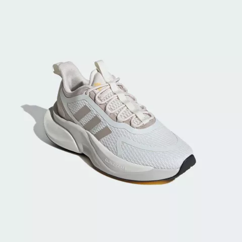 ALPHABOUNCE+ SUSTAINABLE BOUNCE SHOES - Core White / Wonder Beige / Chalk White