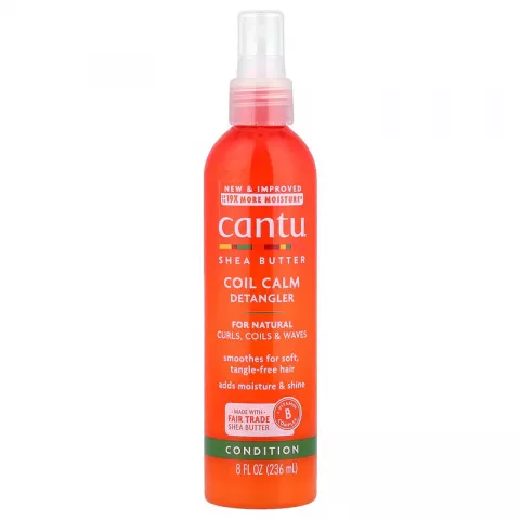 Cantu Shea Butter for Natural Hair Coil Calm Detangler-80oz