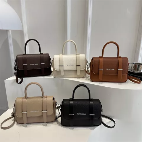 Ladies Leather Cute Midi Handbag