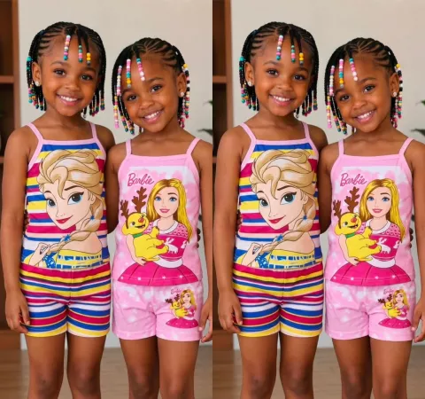 Premium Cotton 2pc Kids Set