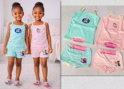 Quality Spandex 2pc Kids Loungewear