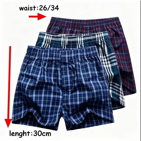 Men's Soft Cotton Boxer Shorts Multipack