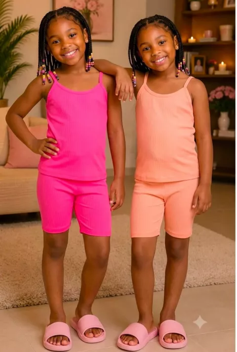 Girls' Everyday Cotton 2pc Underwear/Lounge Wear